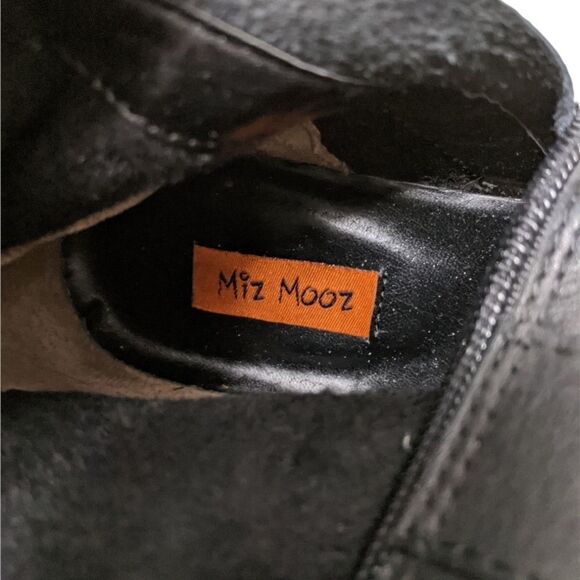 MIZ MOOZ Kellen Leather Buckle Riding Boots 6 - Picture 8 of 9